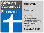 Finanztest - Auxilia 01-2012